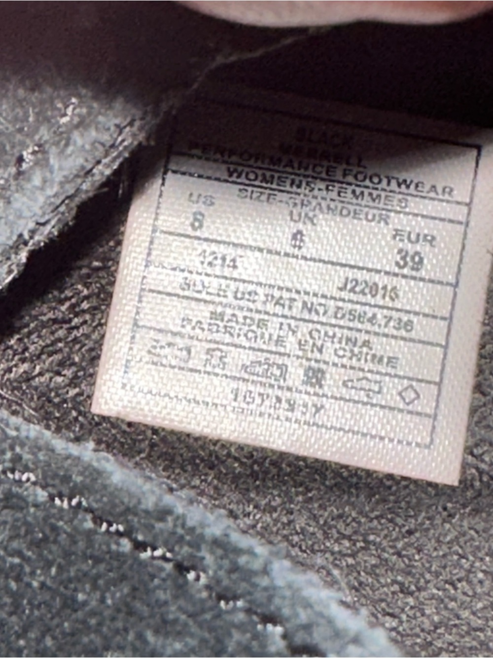 Merrill wedge performance sandals like new 8 black suede - Picture 4 of 4